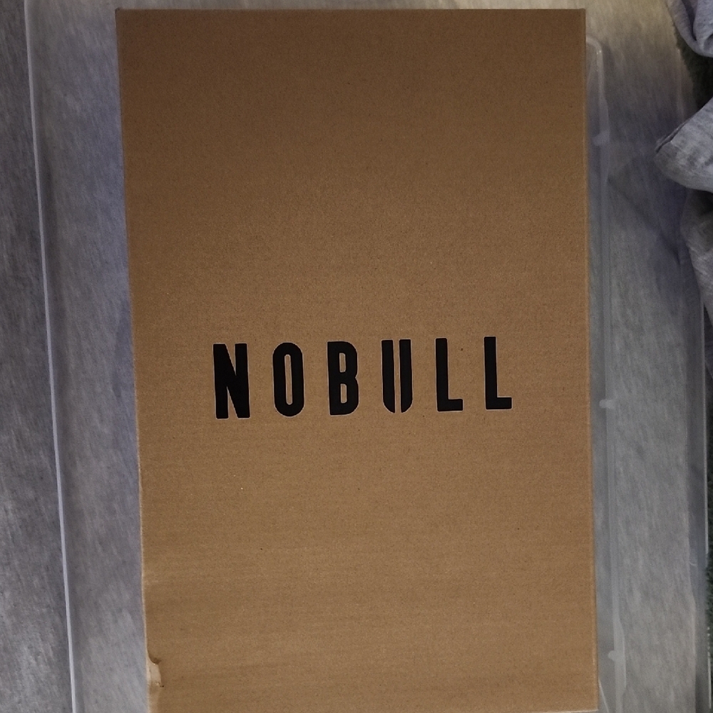 NOBULL Black Drive Knit Men’s Athletic Shoes - Black/White - Picture 4 of 6